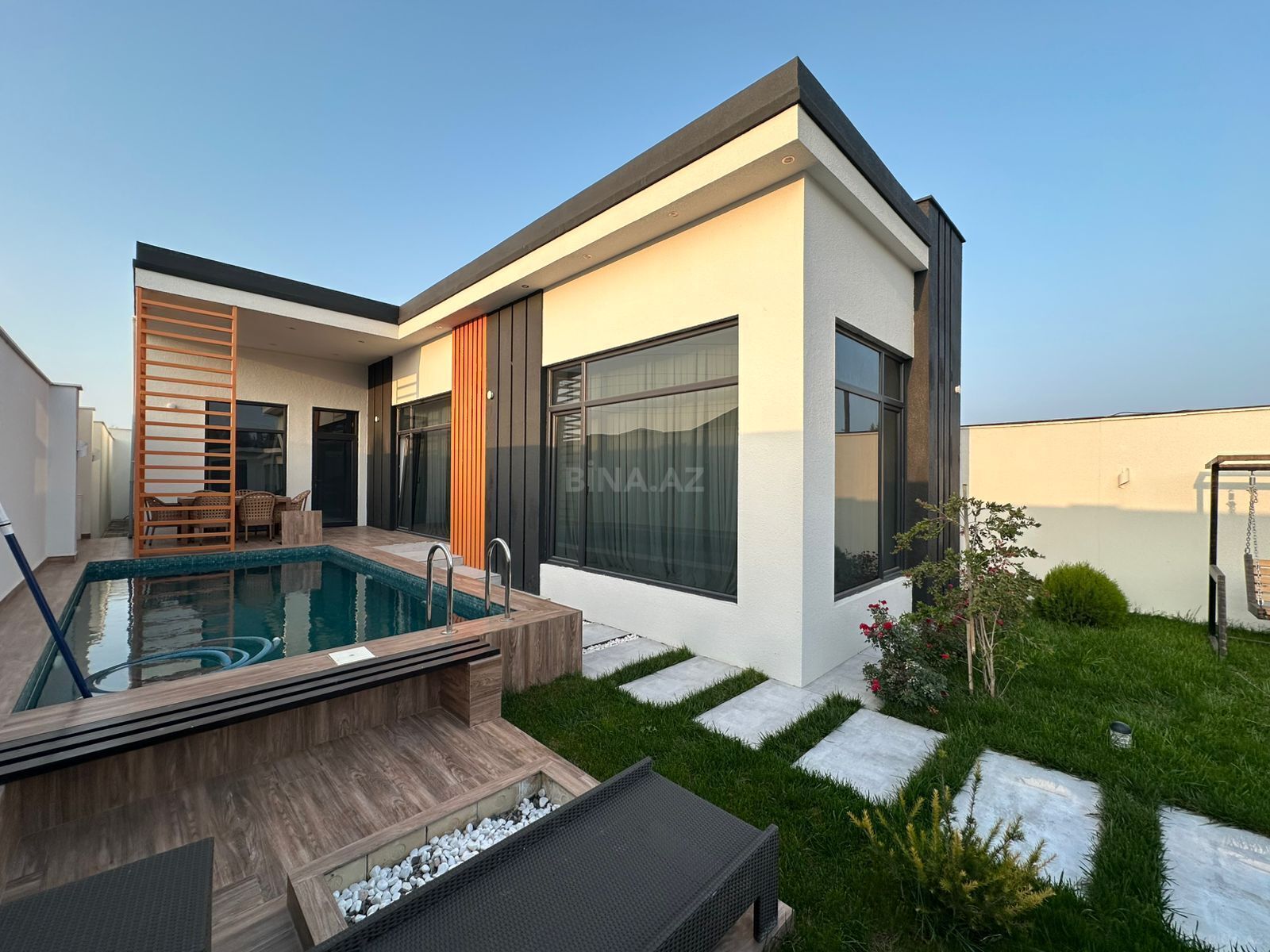 4 otaqlı həyət evi/bağ evi - Mərdəkan q. - 150 m² (7)