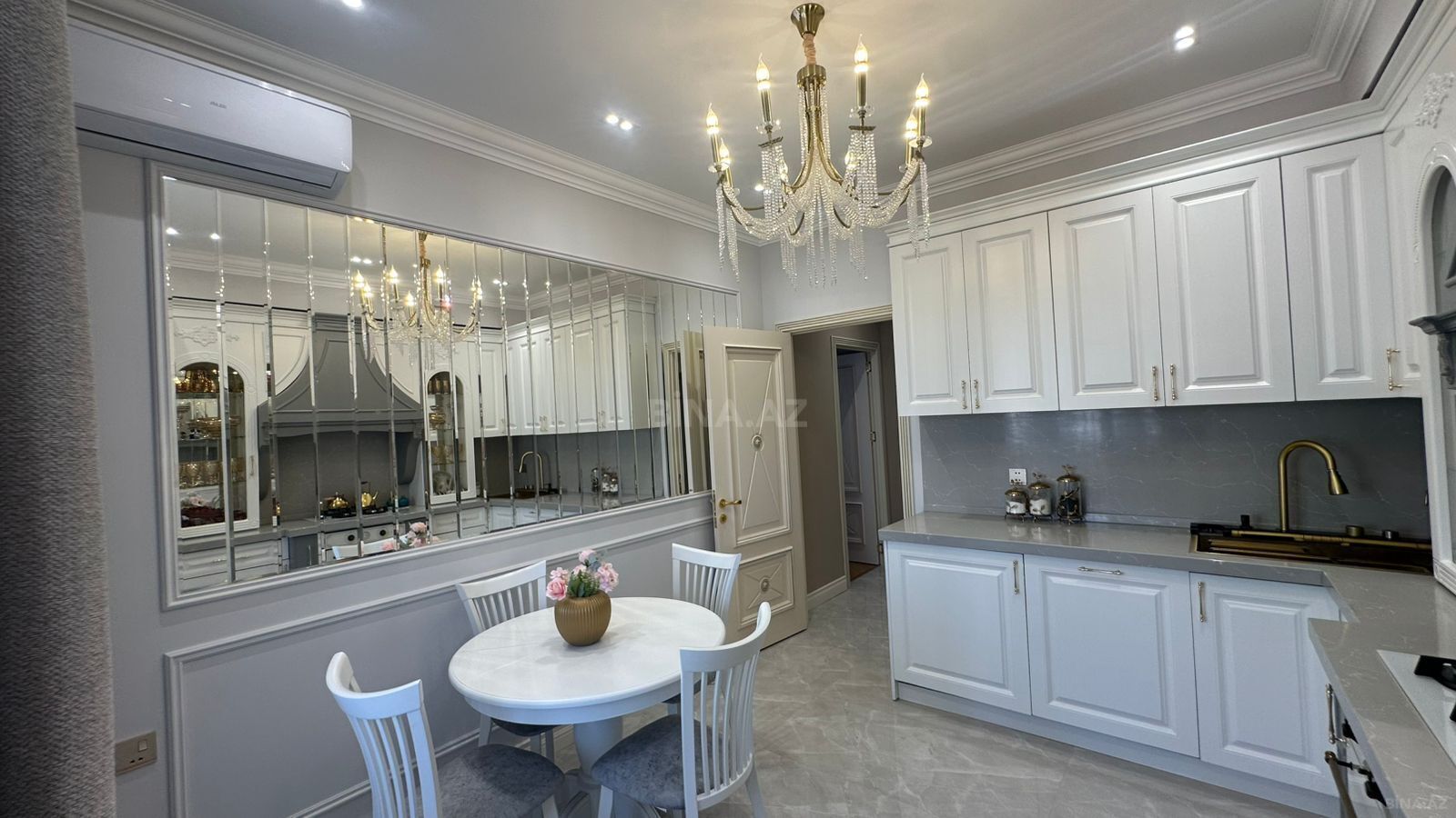 3 otaqlı yeni tikili - Gənclik m. - 139.8 m² (10)