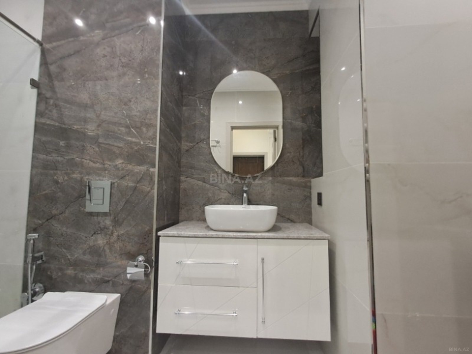 4 otaqlı yeni tikili - Elmlər Akademiyası m. - 181 m² (9)