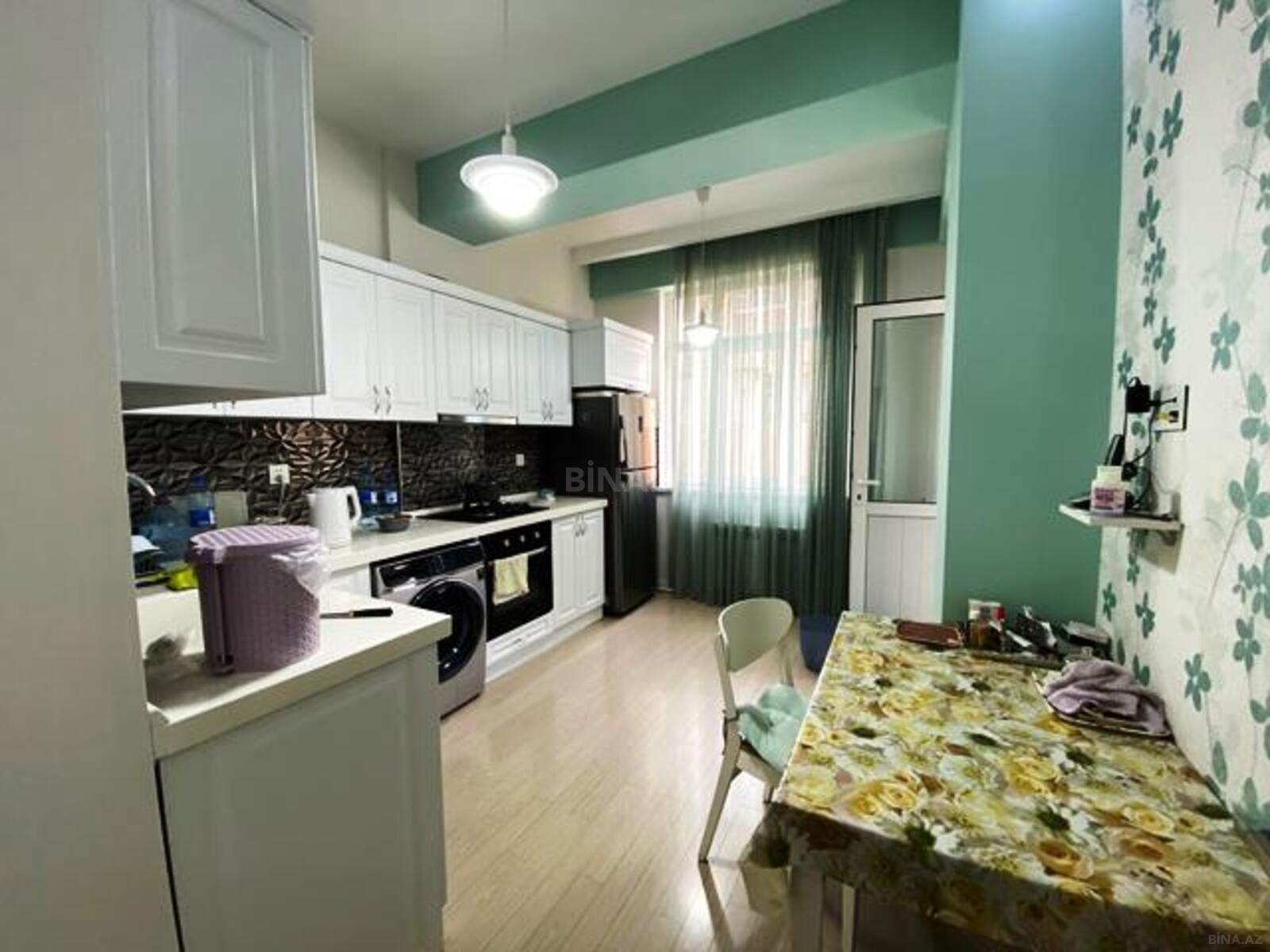 3 otaqlı yeni tikili - Qara Qarayev m. - 105 m² (4)