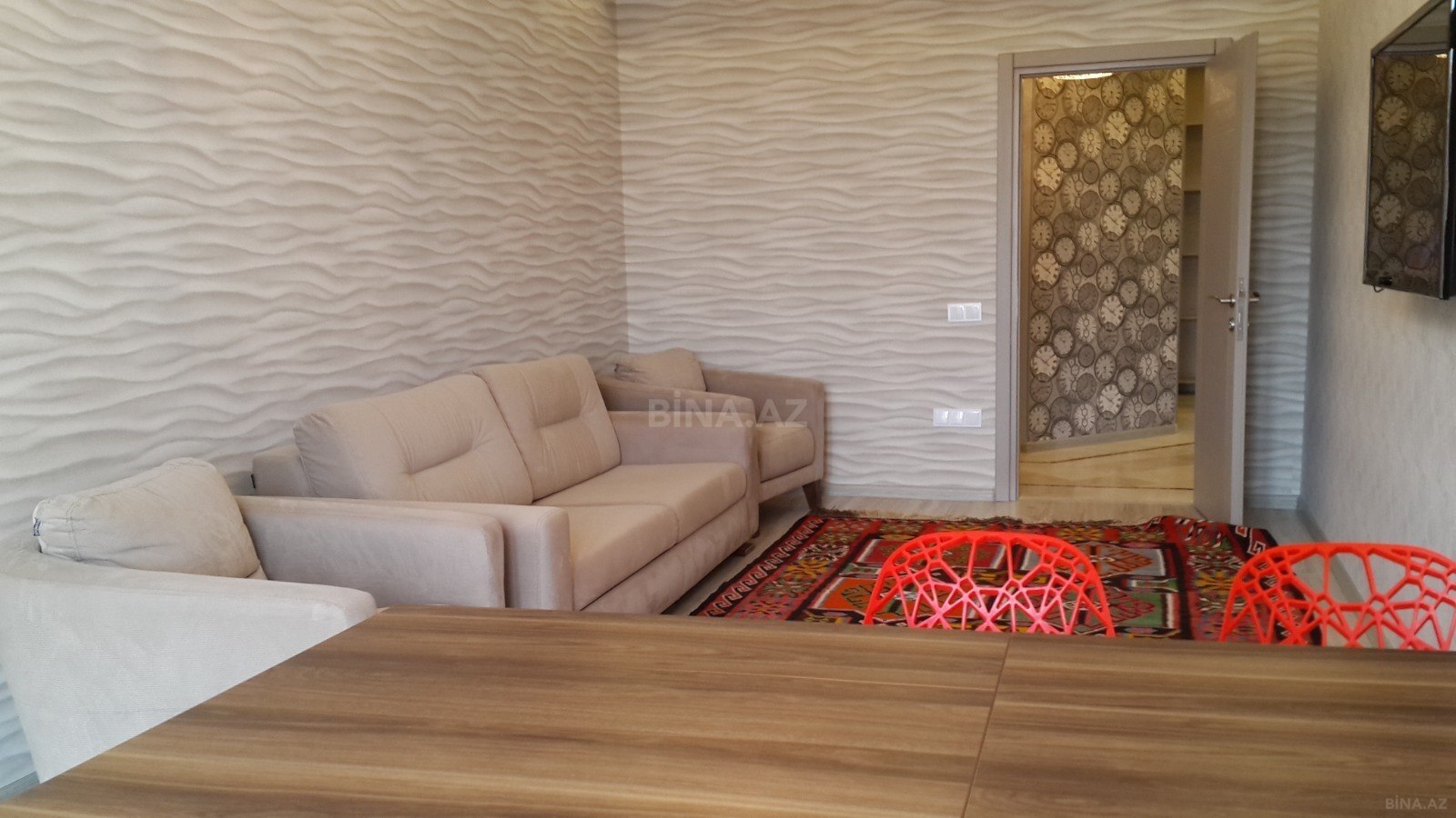 3 otaqlı yeni tikili - Şah İsmayıl Xətai m. - 101 m² (11)