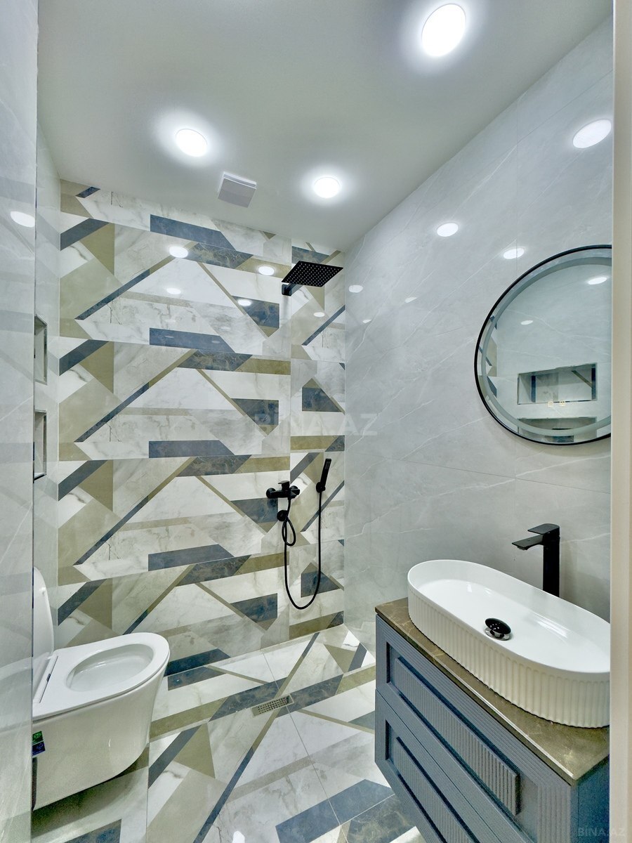 3 otaqlı yeni tikili - Qara Qarayev m. - 120 m² (27)