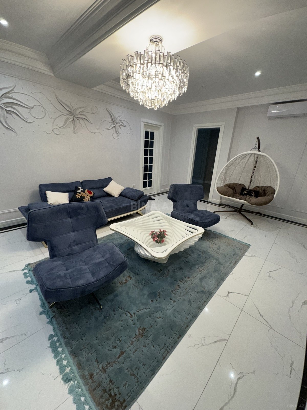 4 otaqlı yeni tikili - Şah İsmayıl Xətai m. - 270 m² (8)