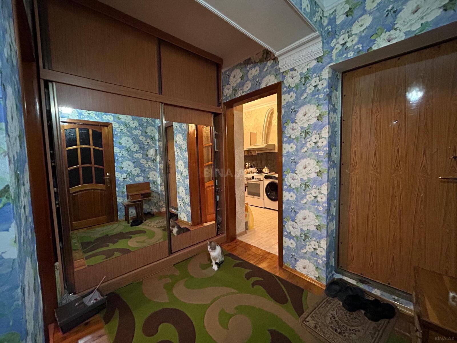 3 otaqlı köhnə tikili - Elmlər Akademiyası m. - 90 m² (6)