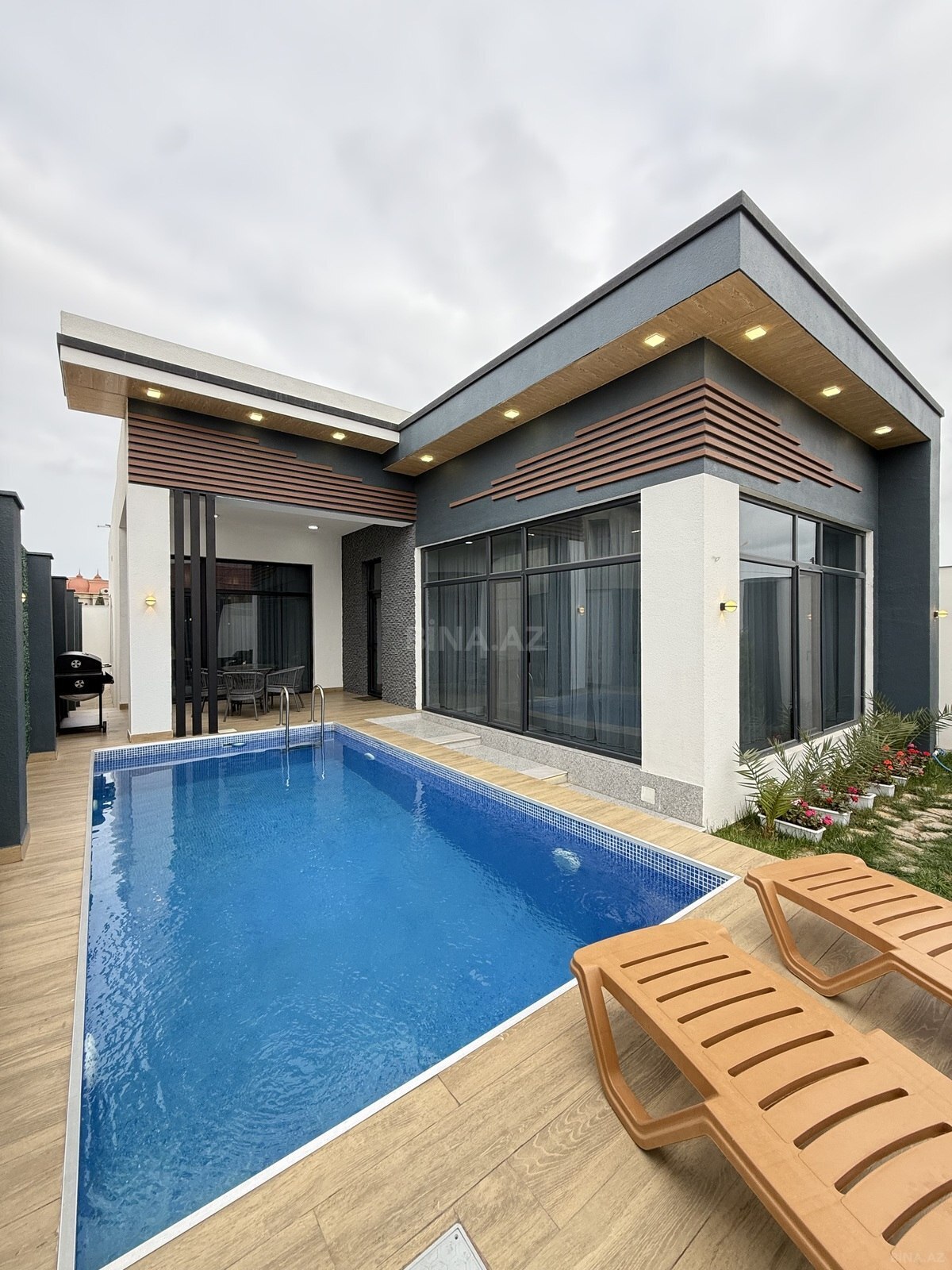 4 otaqlı həyət evi/bağ evi - Mərdəkan q. - 150 m² (13)