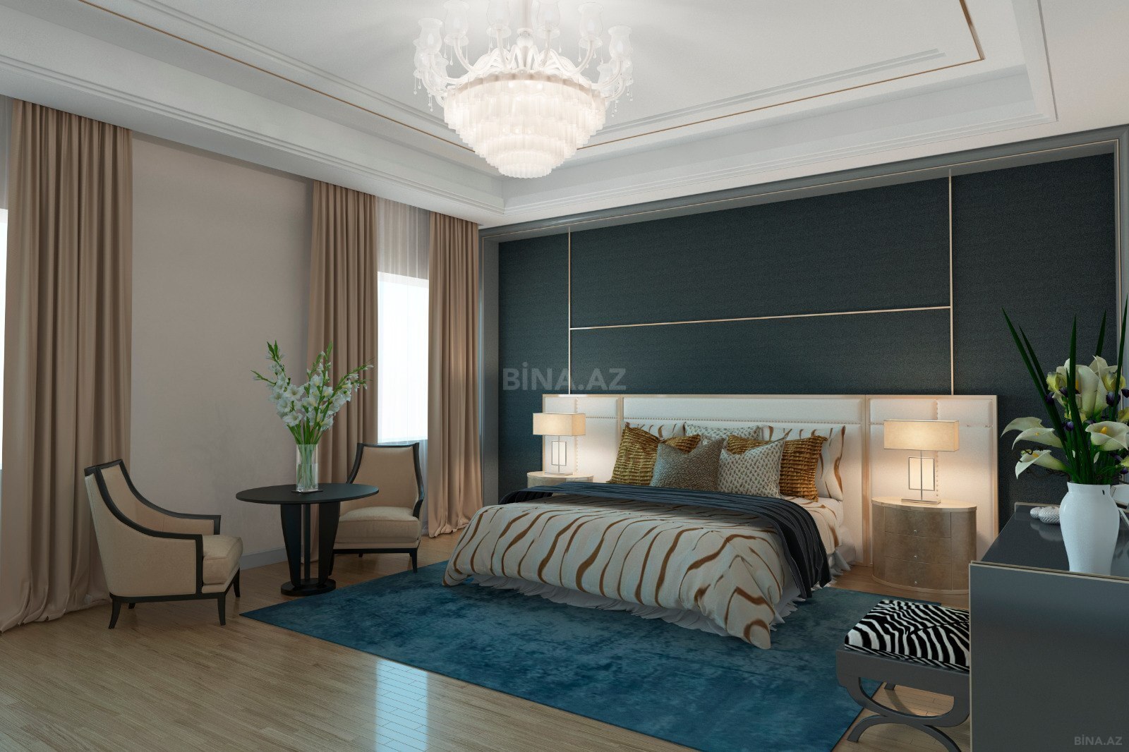 7 otaqlı həyət evi/bağ evi - Səbail r. - 450 m² (6)