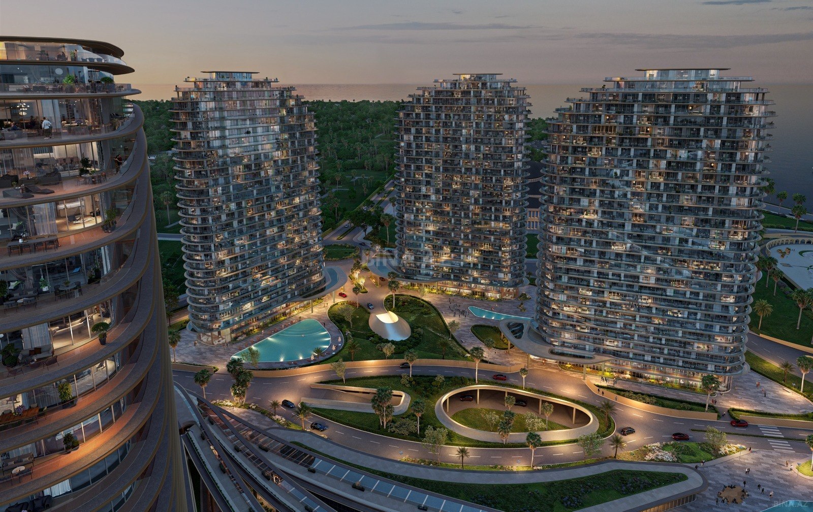 1 otaqlı yeni tikili - Nardaran q. - 29.6 m² (2)