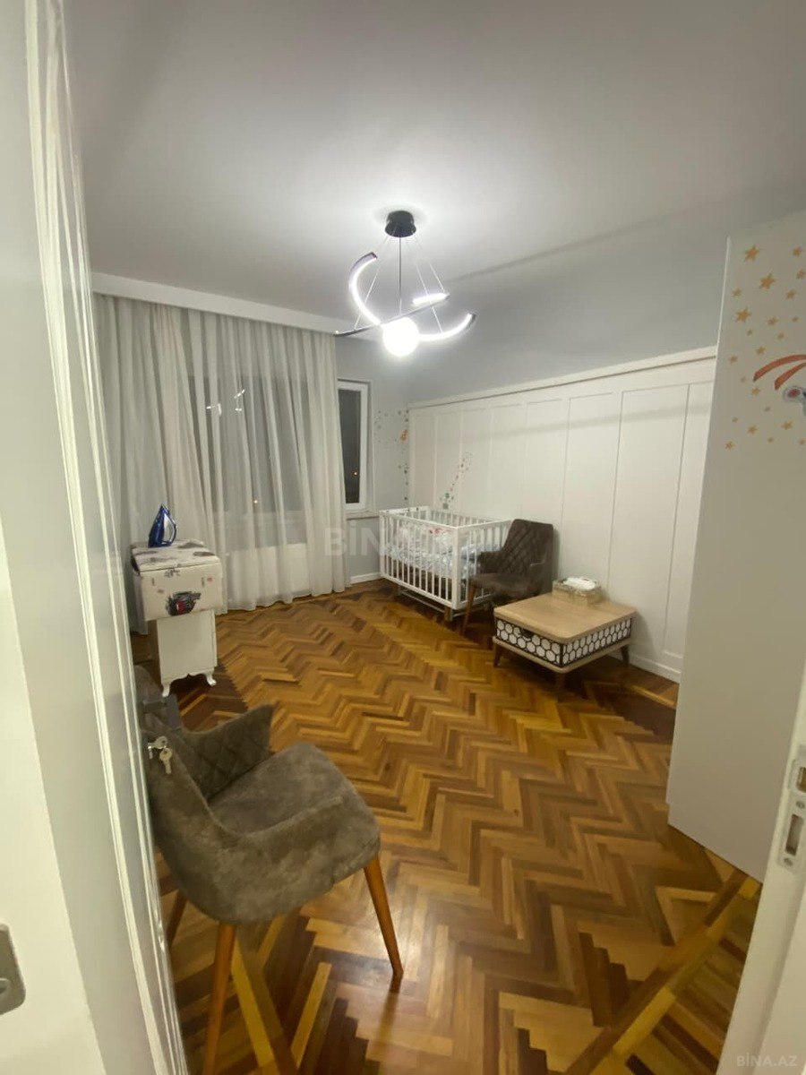 3 otaqlı köhnə tikili - Nəsimi m. - 90 m² (5)