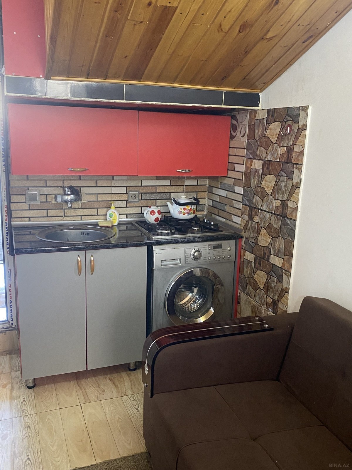 1 otaqlı köhnə tikili - Bakıxanov q. - 20 m² (2)