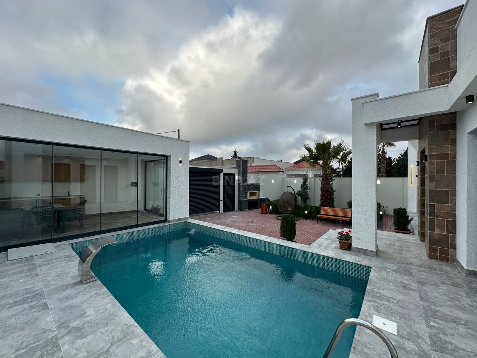 4 otaqlı həyət evi/bağ evi - Mərdəkan q. - 160 m² (3)
