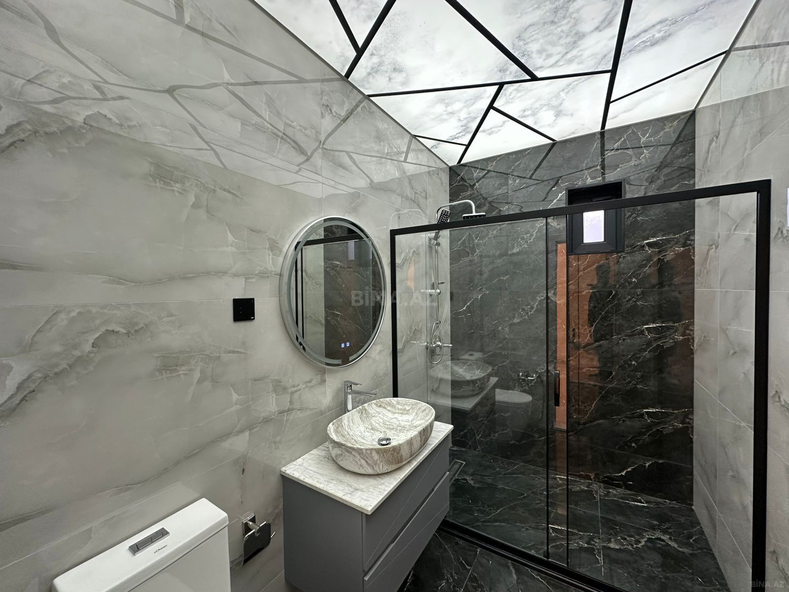 4 otaqlı həyət evi/bağ evi - Mərdəkan q. - 160 m² (10)