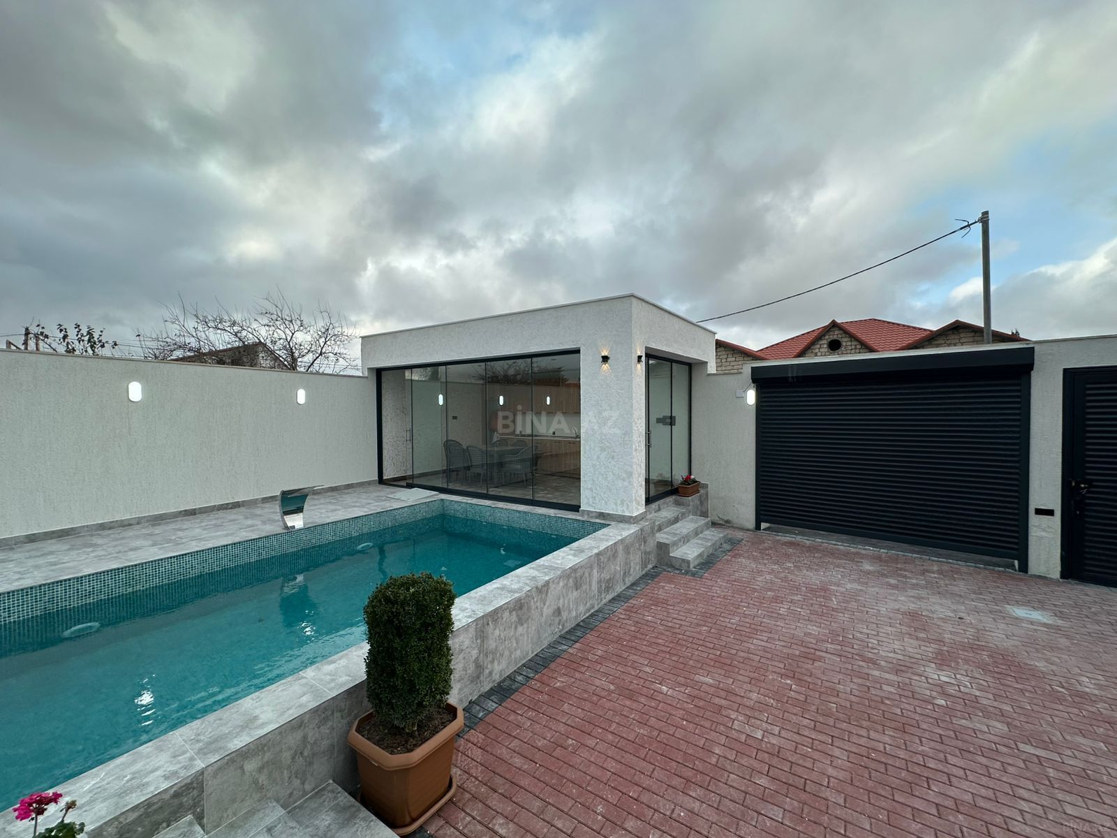 4 otaqlı həyət evi/bağ evi - Mərdəkan q. - 160 m² (8)