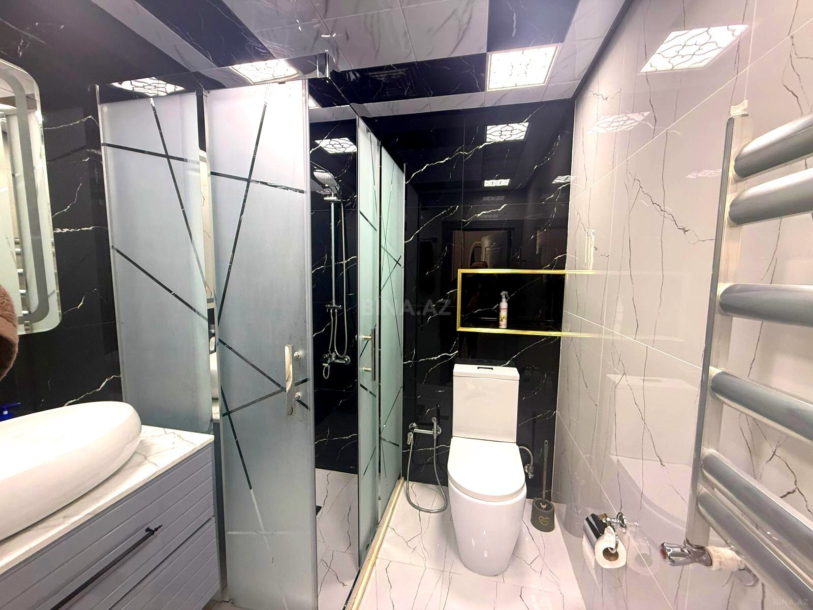 3 otaqlı yeni tikili - Qara Qarayev m. - 106.6 m² (30)