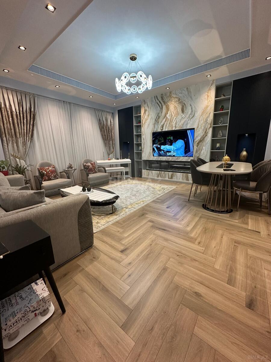 4 otaqlı yeni tikili - Ağ şəhər q. - 132 m² (1)