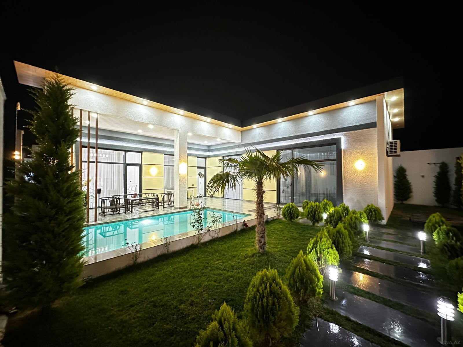 4 otaqlı həyət evi/bağ evi - Mərdəkan q. - 180 m² (9)