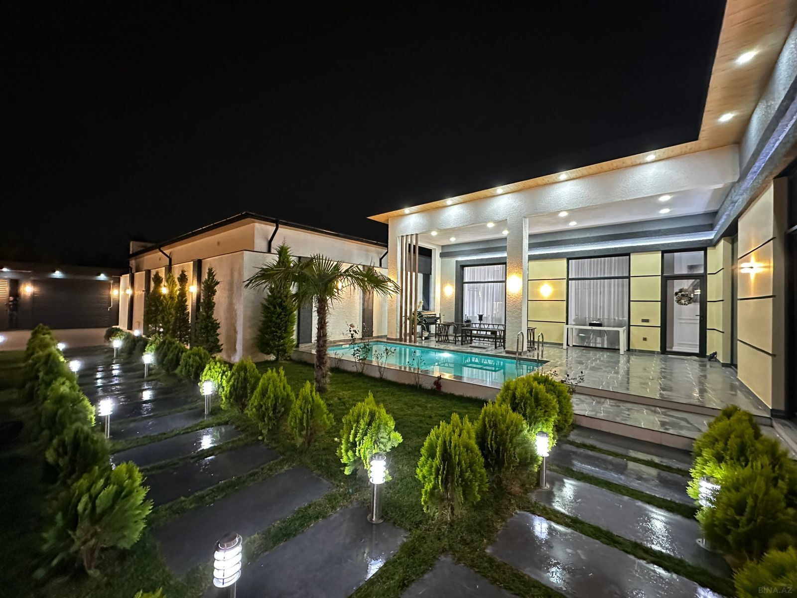 4 otaqlı həyət evi/bağ evi - Mərdəkan q. - 180 m² (1)