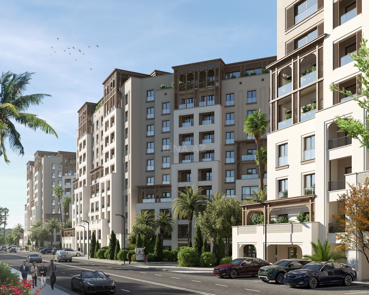 1 otaqlı yeni tikili - Nardaran q. - 47.4 m² (4)