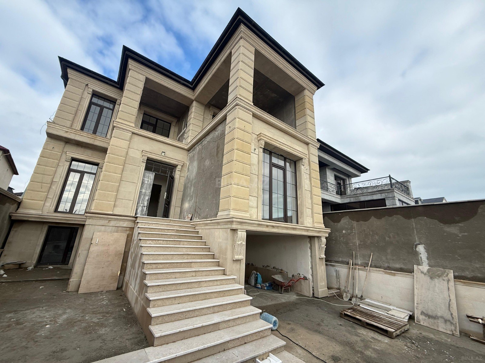 5 otaqlı həyət evi/bağ evi - Badamdar q. - 450 m² (2)
