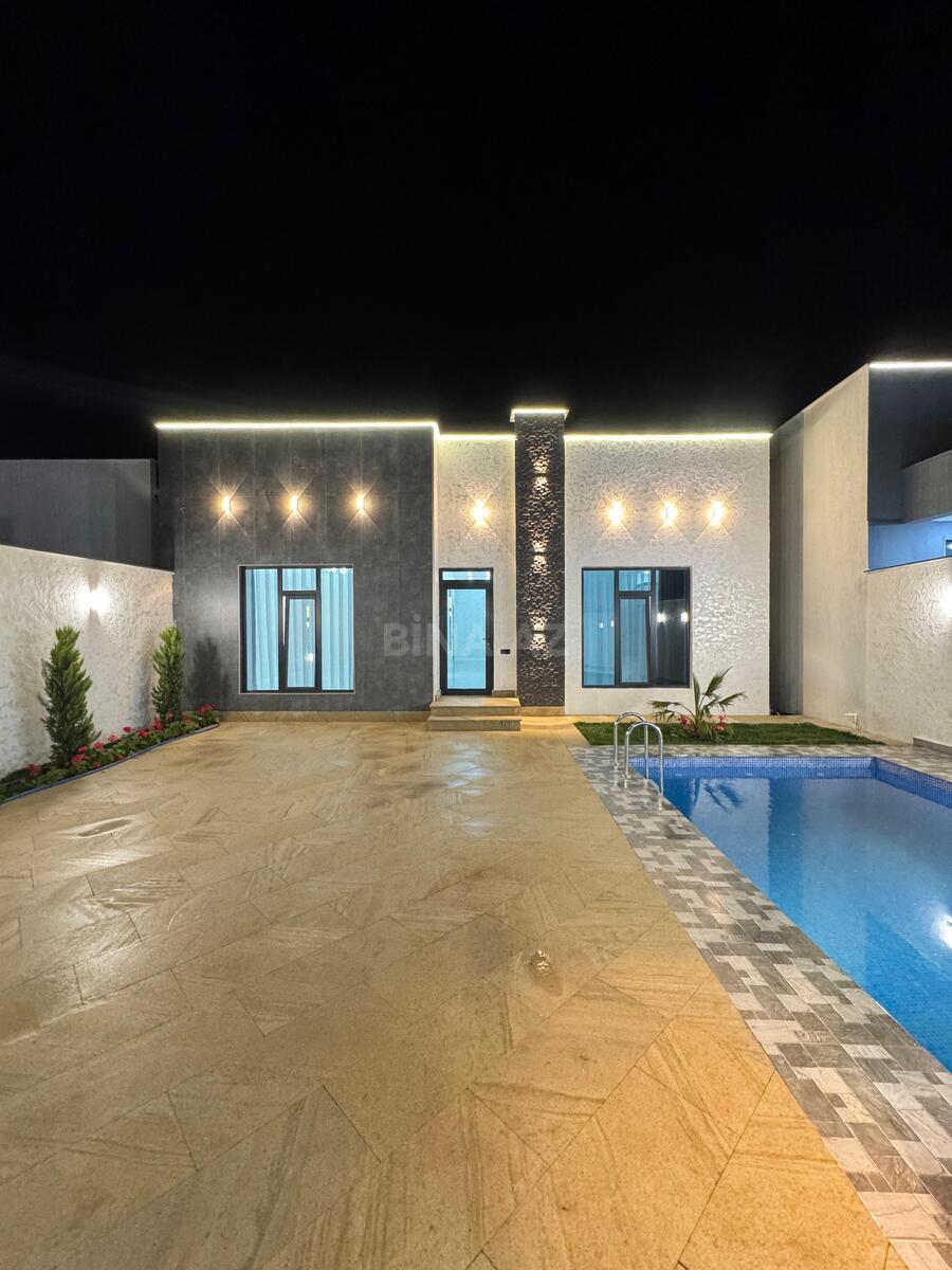 4 otaqlı həyət evi/bağ evi - Şüvəlan q. - 160 m² (2)