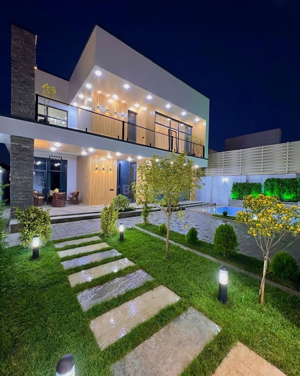 5 otaqlı həyət evi/bağ evi - Mərdəkan q. - 350 m² (1)