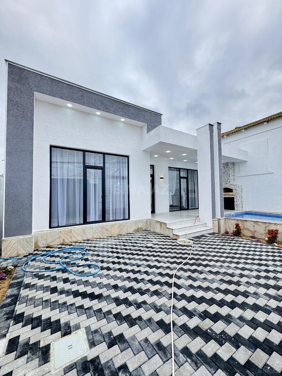 4 otaqlı həyət evi/bağ evi - Şağan q. - 160 m² (1)