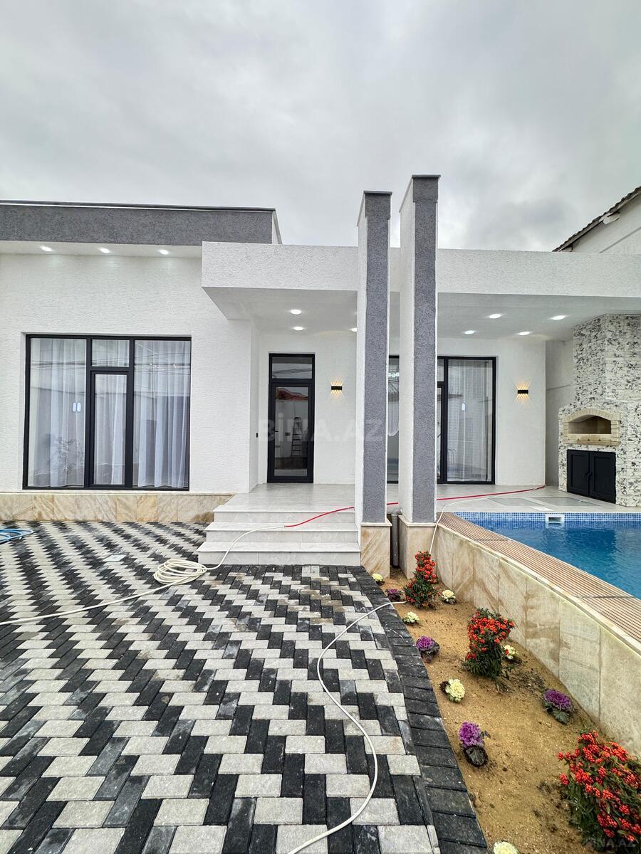 4 otaqlı həyət evi/bağ evi - Şağan q. - 160 m² (2)