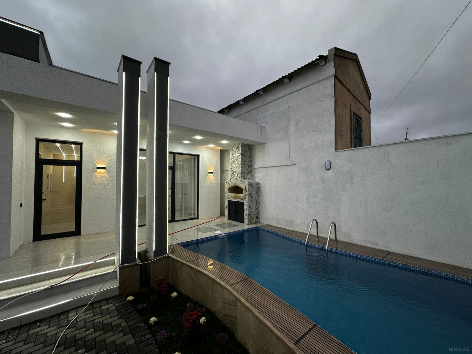 4 otaqlı həyət evi/bağ evi - Mərdəkan q. - 155 m² (6)