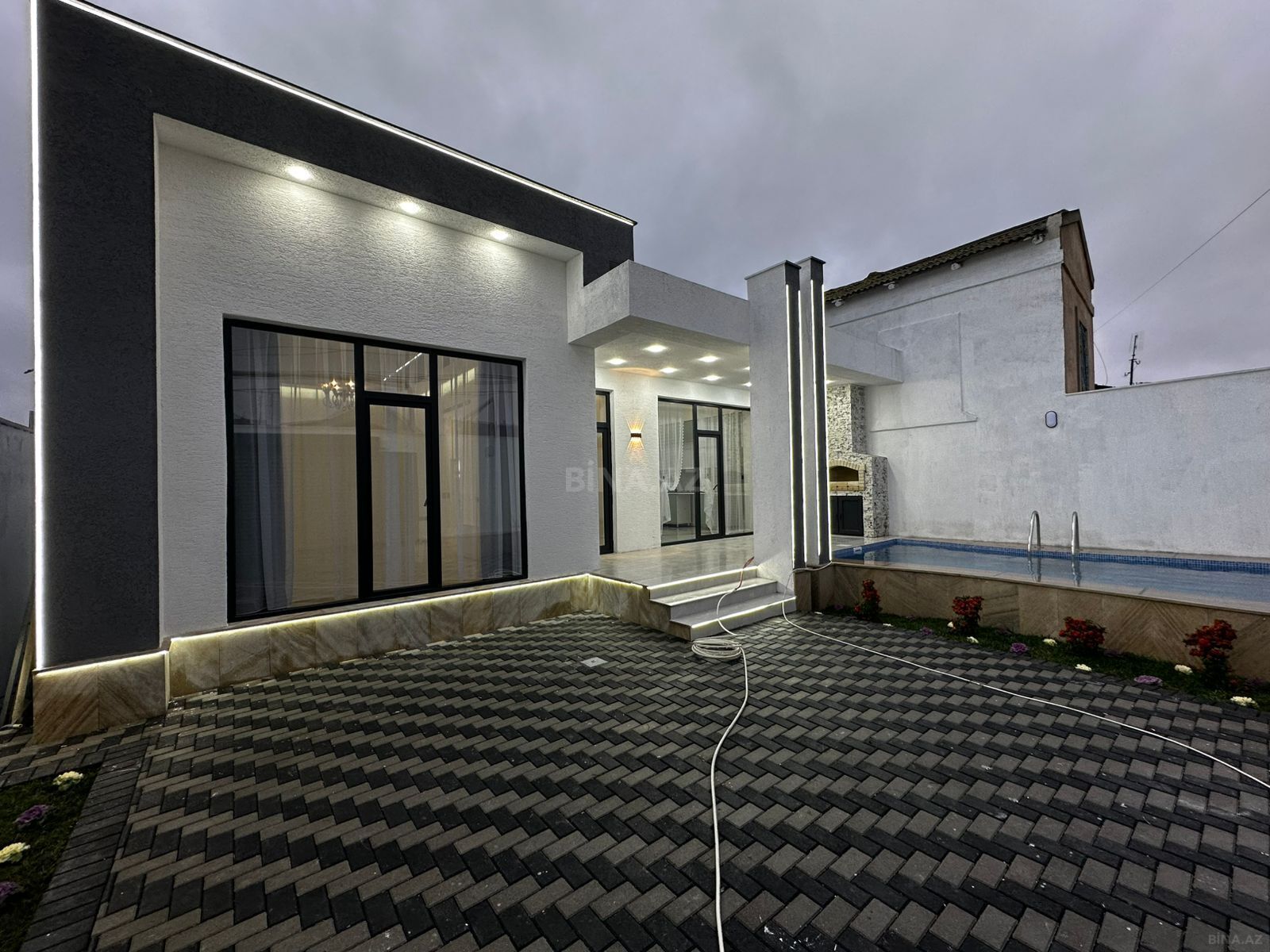 4 otaqlı həyət evi/bağ evi - Mərdəkan q. - 155 m² (5)