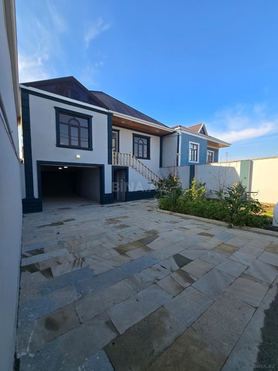 3 otaqlı həyət evi/bağ evi - Binə q. - 100 m² (1)