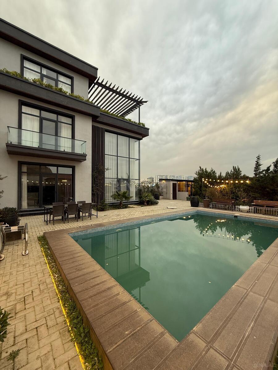 5 otaqlı həyət evi/bağ evi - Badamdar q. - 500 m² (1)