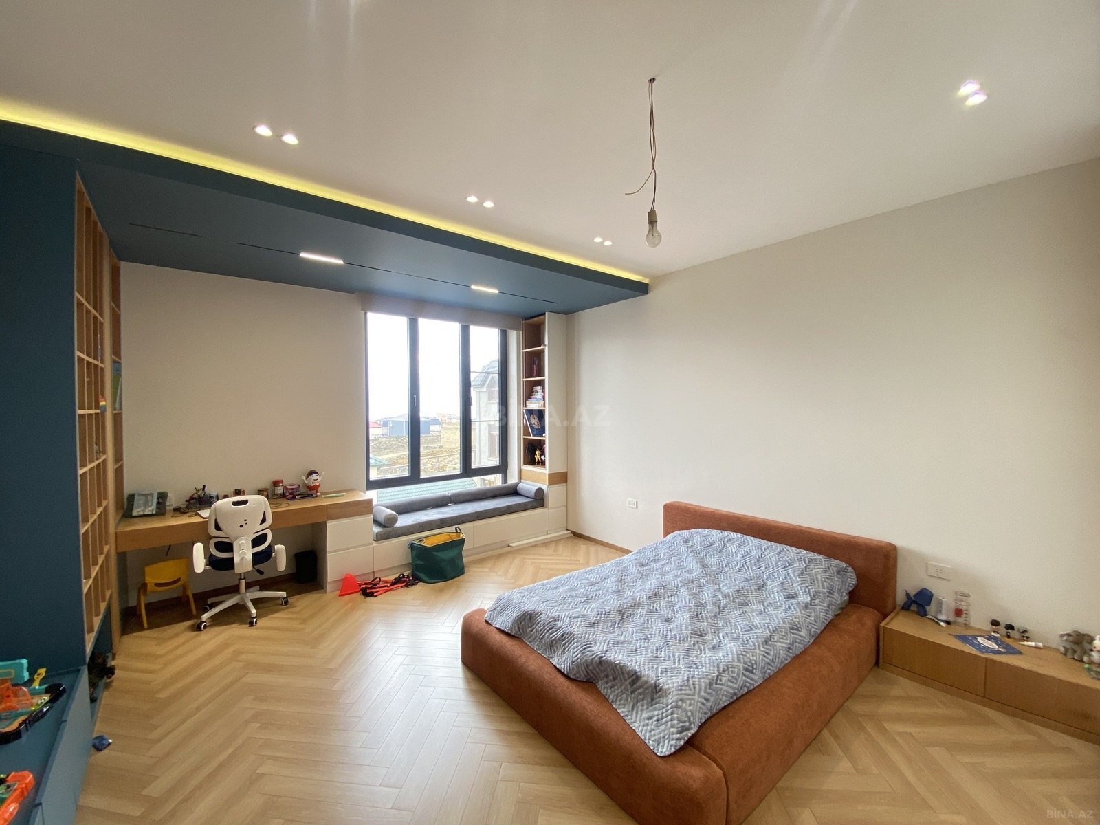 5 otaqlı həyət evi/bağ evi - Badamdar q. - 240 m² (22)