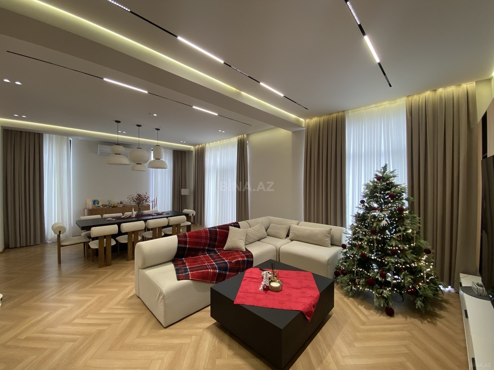 5 otaqlı həyət evi/bağ evi - Badamdar q. - 240 m² (6)