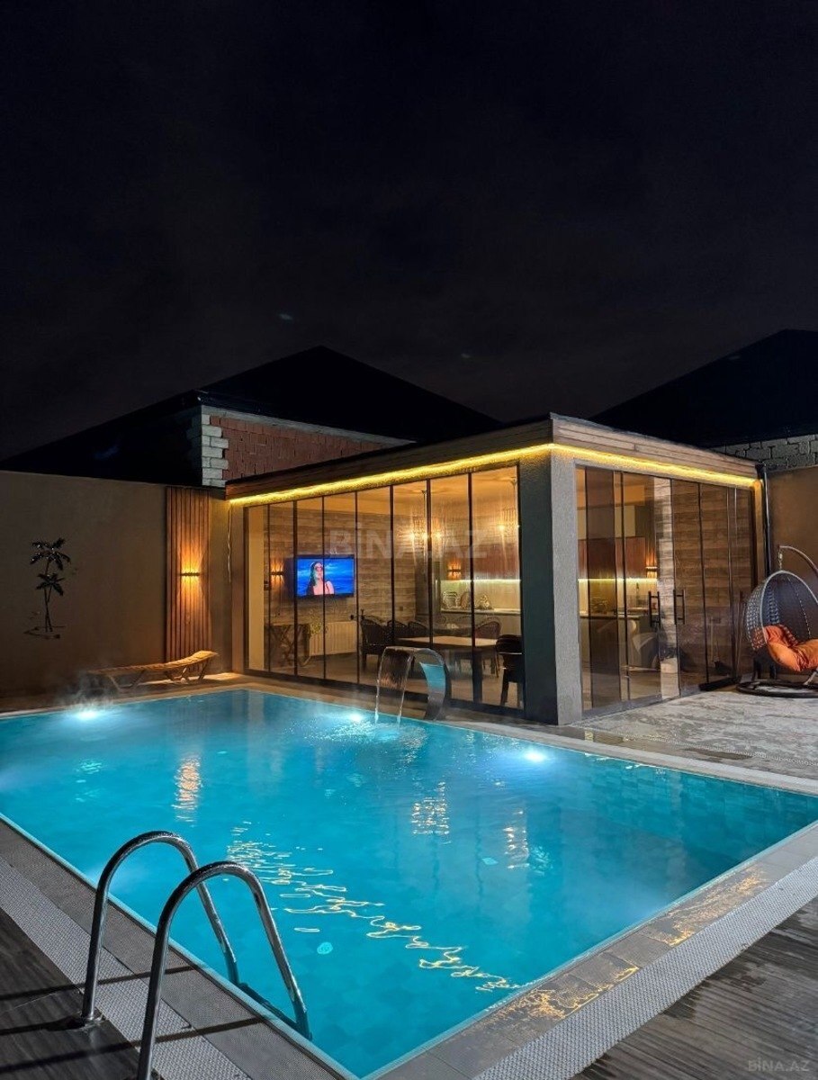 4 otaqlı həyət evi/bağ evi - Buzovna q. - 300 m² (1)