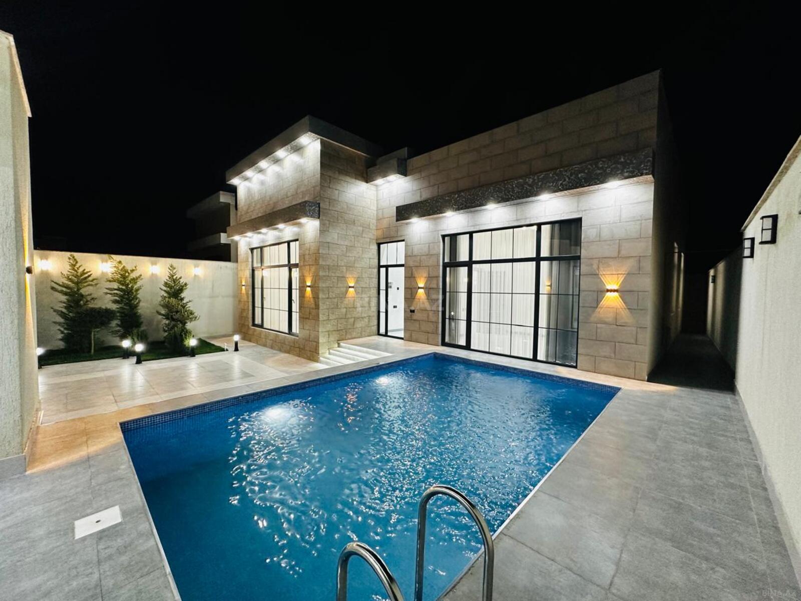 4 otaqlı həyət evi/bağ evi - Mərdəkan q. - 150 m² (2)