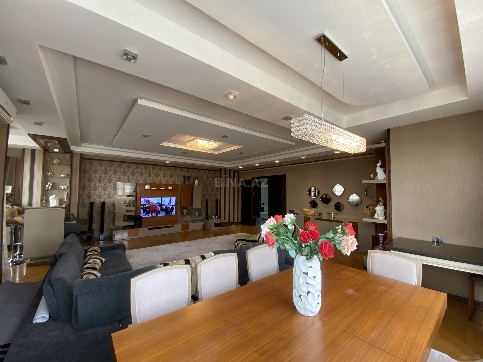 5 otaqlı yeni tikili - Elmlər Akademiyası m. - 225 m² (6)