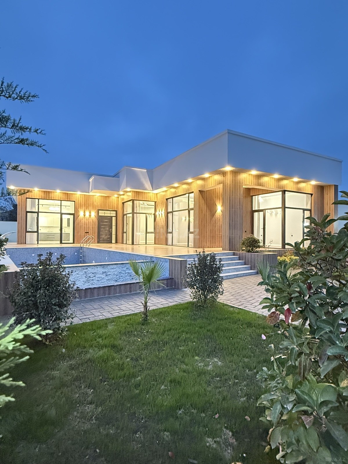 5 otaqlı həyət evi/bağ evi - Mərdəkan q. - 260 m² (2)