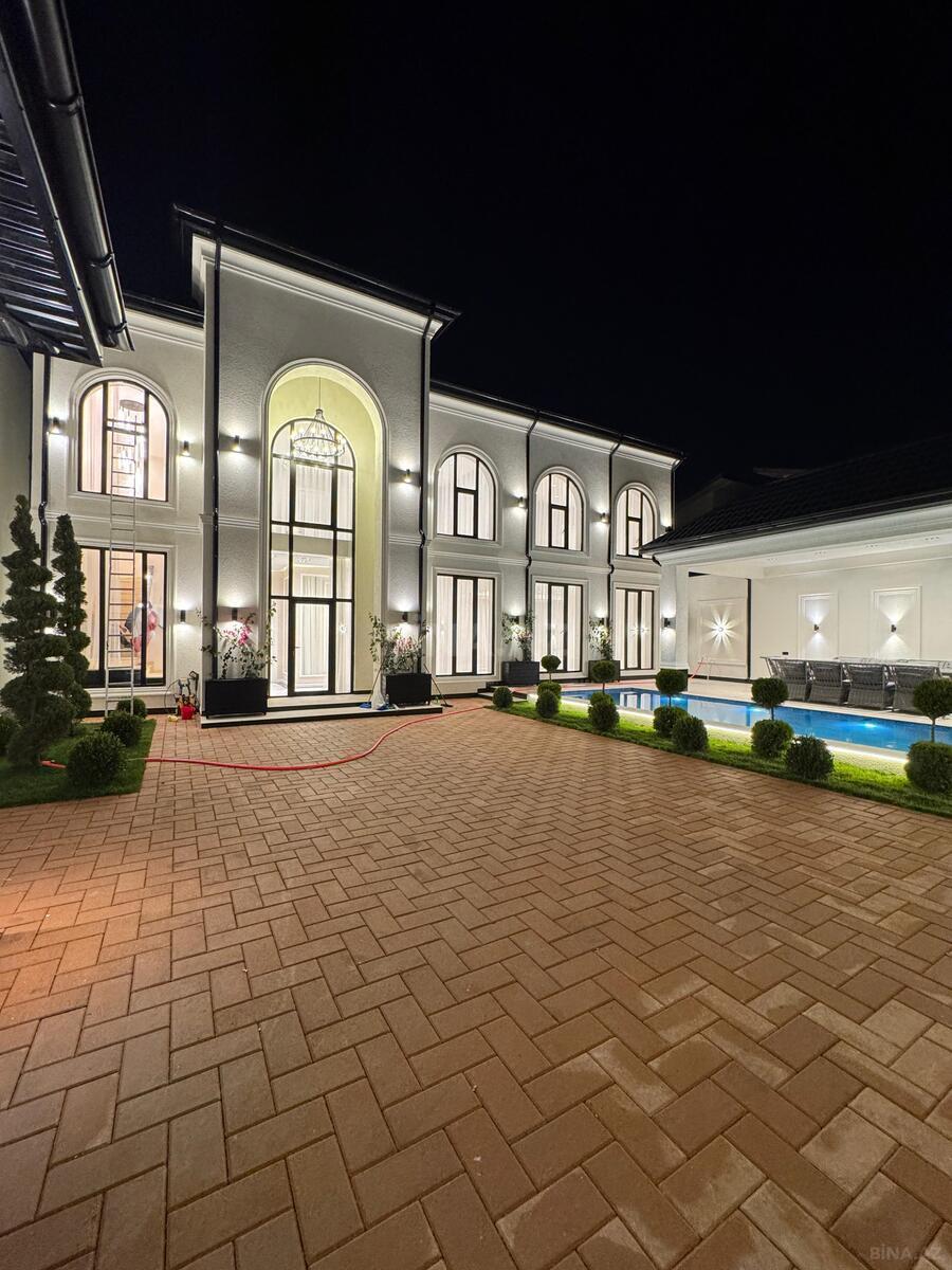 4 otaqlı həyət evi/bağ evi - Mərdəkan q. - 220 m² (2)
