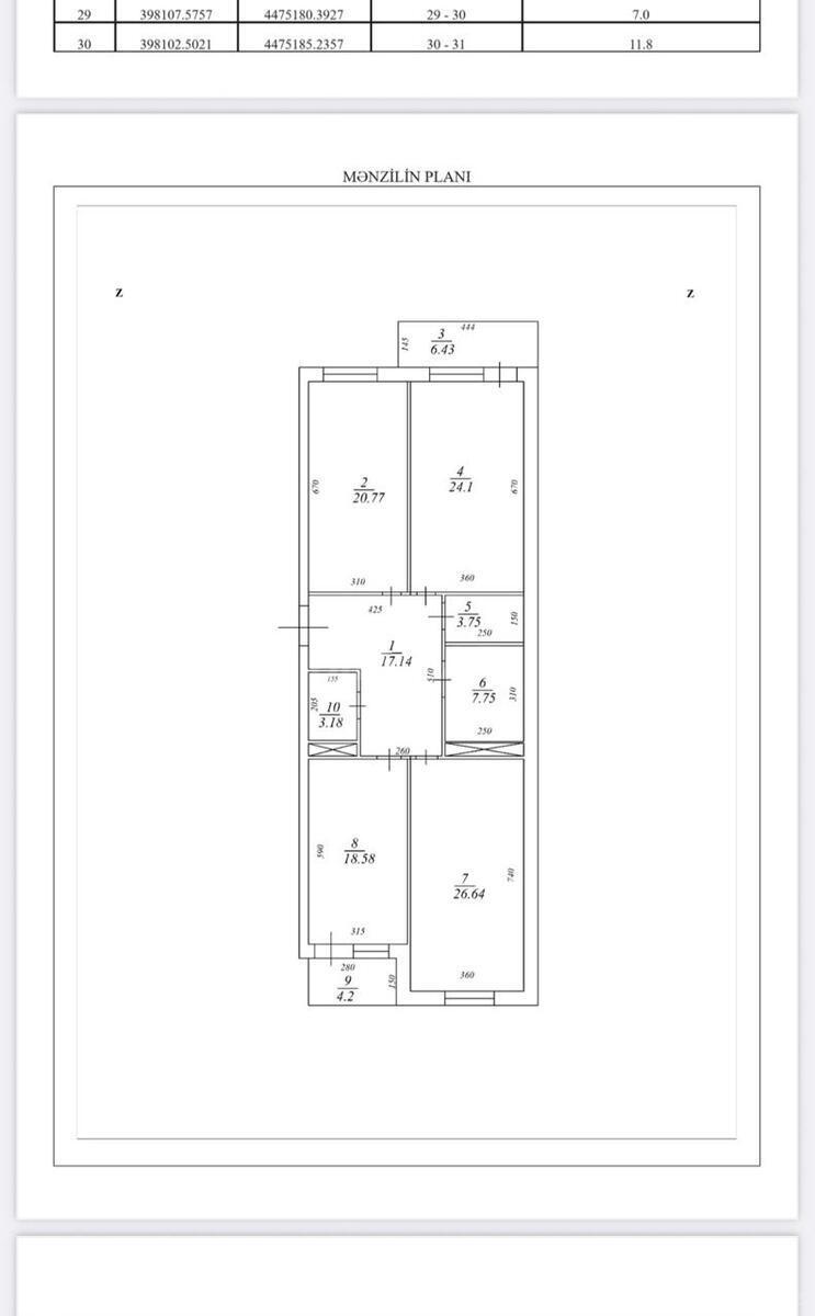 3 otaqlı yeni tikili - Avtovağzal m. - 150 m² (2)