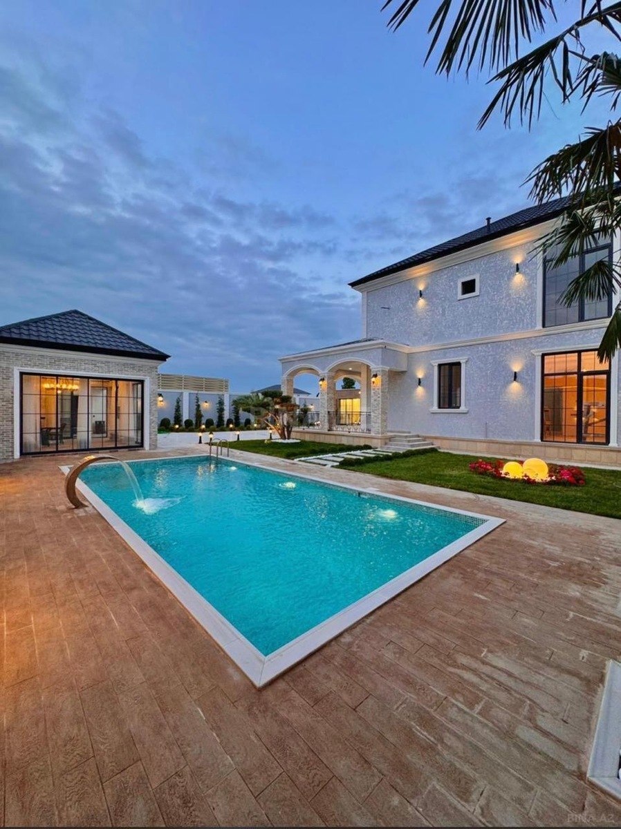 5 otaqlı həyət evi/bağ evi - Mərdəkan q. - 420 m² (3)