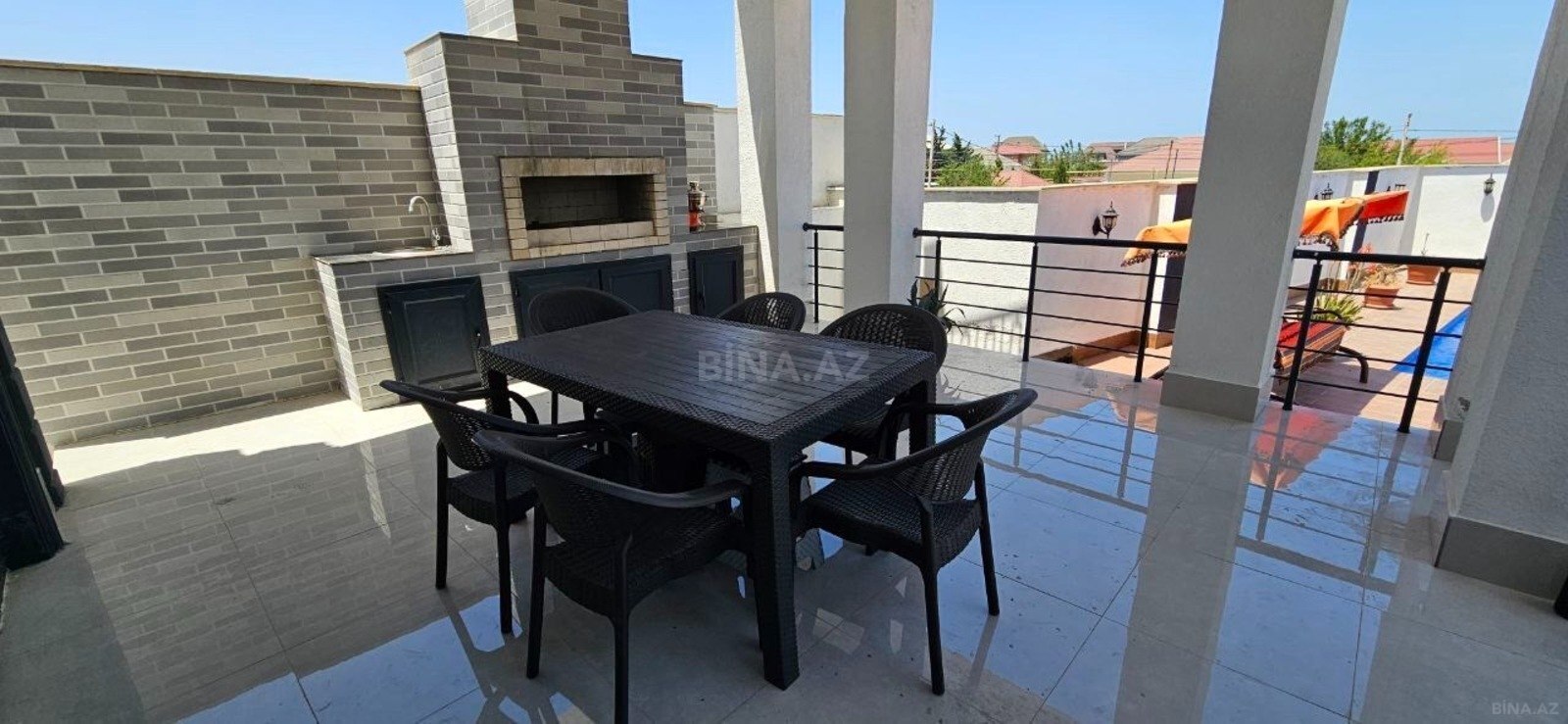 5 otaqlı həyət evi/bağ evi - Şağan q. - 400 m² (7)