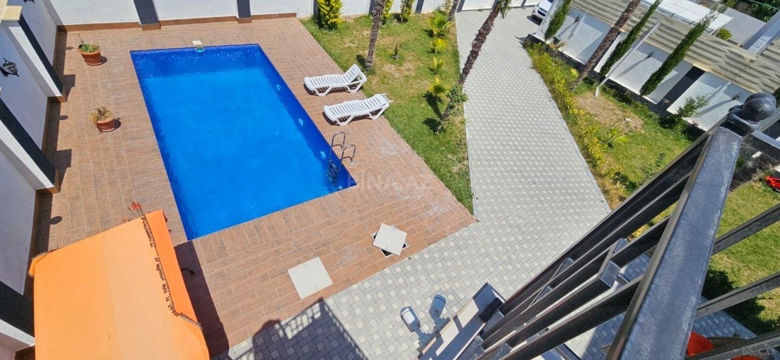 5 otaqlı həyət evi/bağ evi - Şağan q. - 400 m² (24)