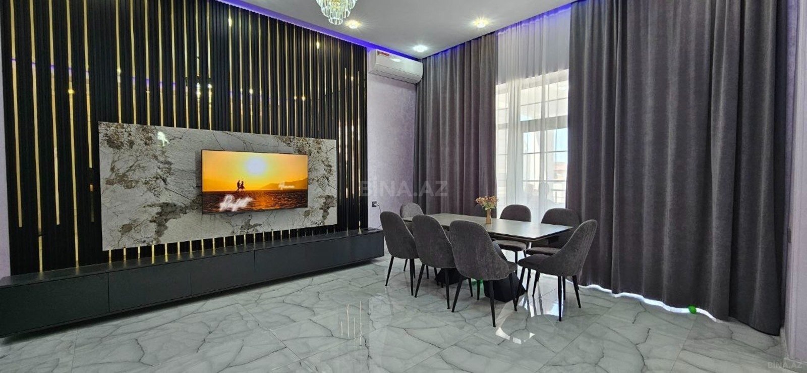5 otaqlı həyət evi/bağ evi - Şağan q. - 400 m² (10)