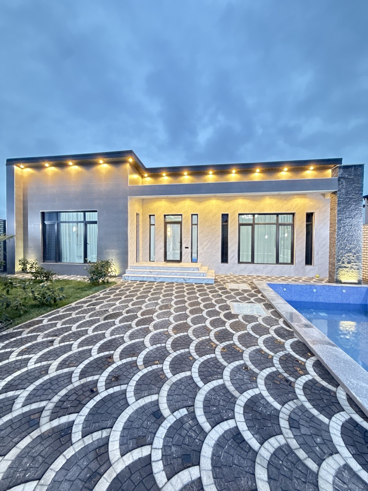 5 otaqlı həyət evi/bağ evi - Mərdəkan q. - 180 m² (2)