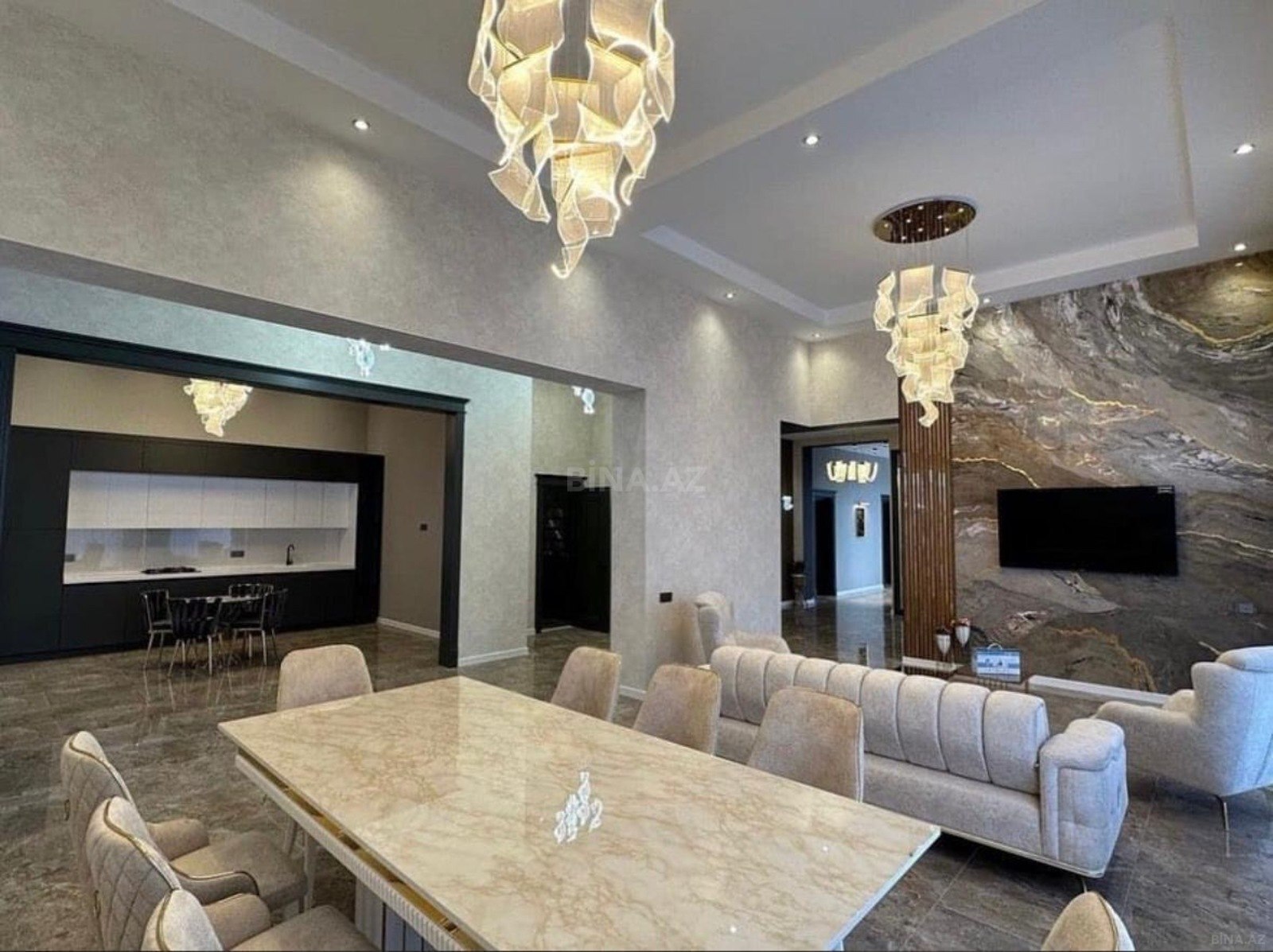 5 otaqlı həyət evi/bağ evi - Mərdəkan q. - 400 m² (14)