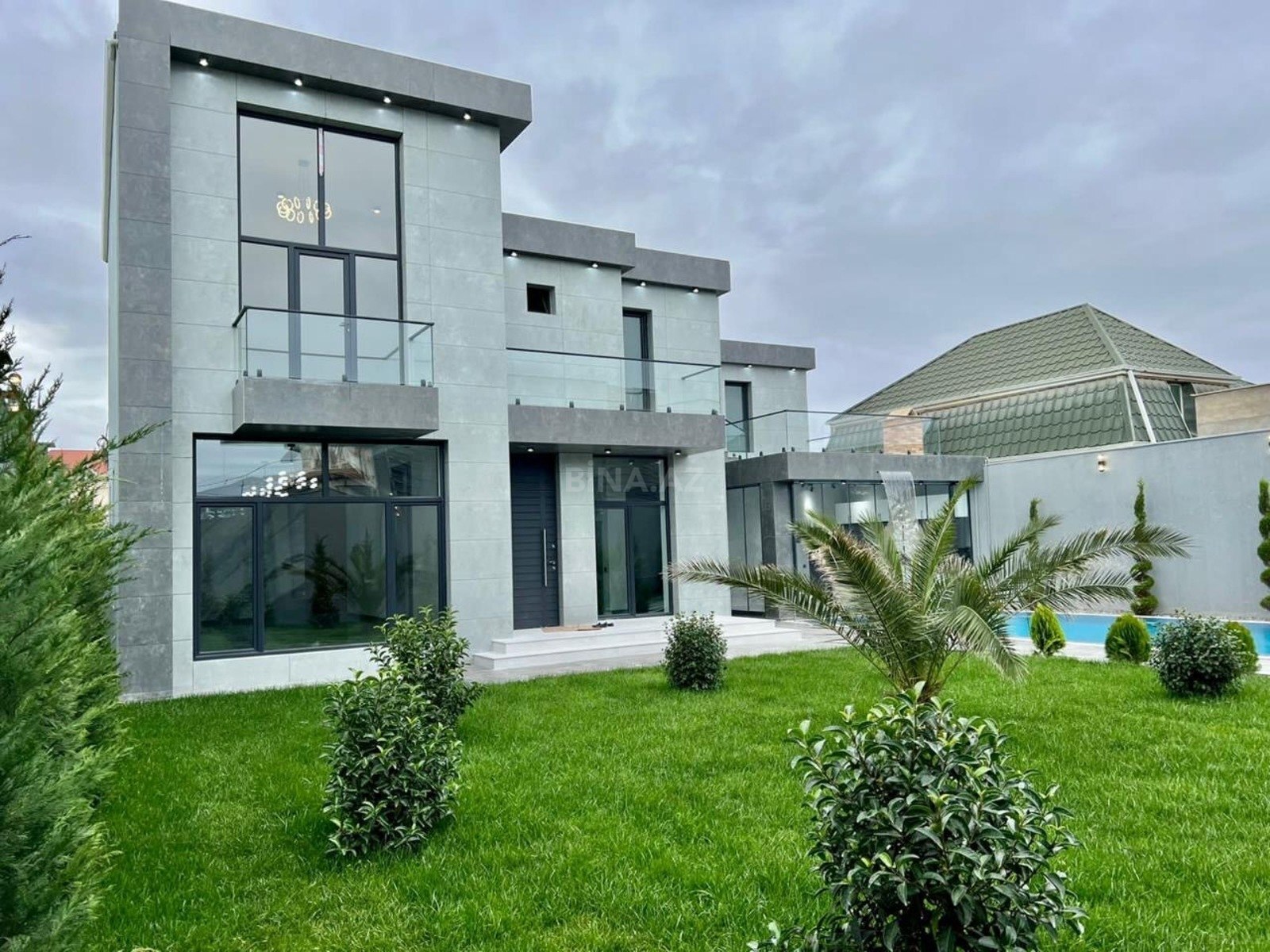 5 otaqlı həyət evi/bağ evi - Mərdəkan q. - 400 m² (2)