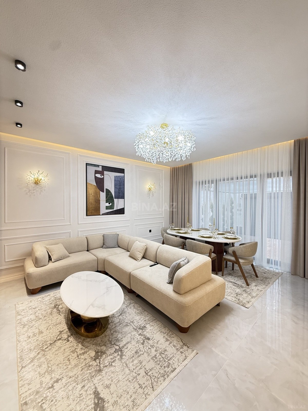 4 otaqlı həyət evi/bağ evi - Şüvəlan q. - 120 m² (13)