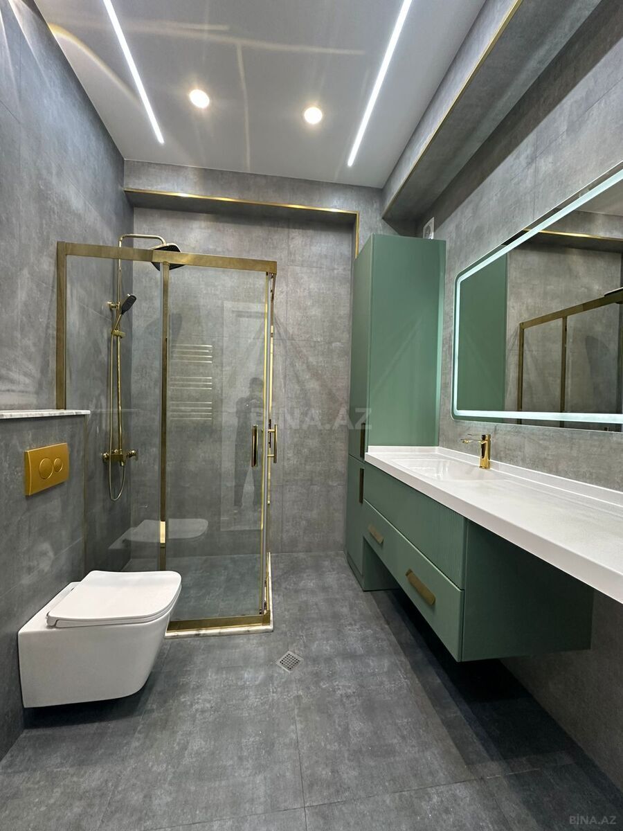 4 otaqlı yeni tikili - Şah İsmayıl Xətai m. - 172 m² (23)