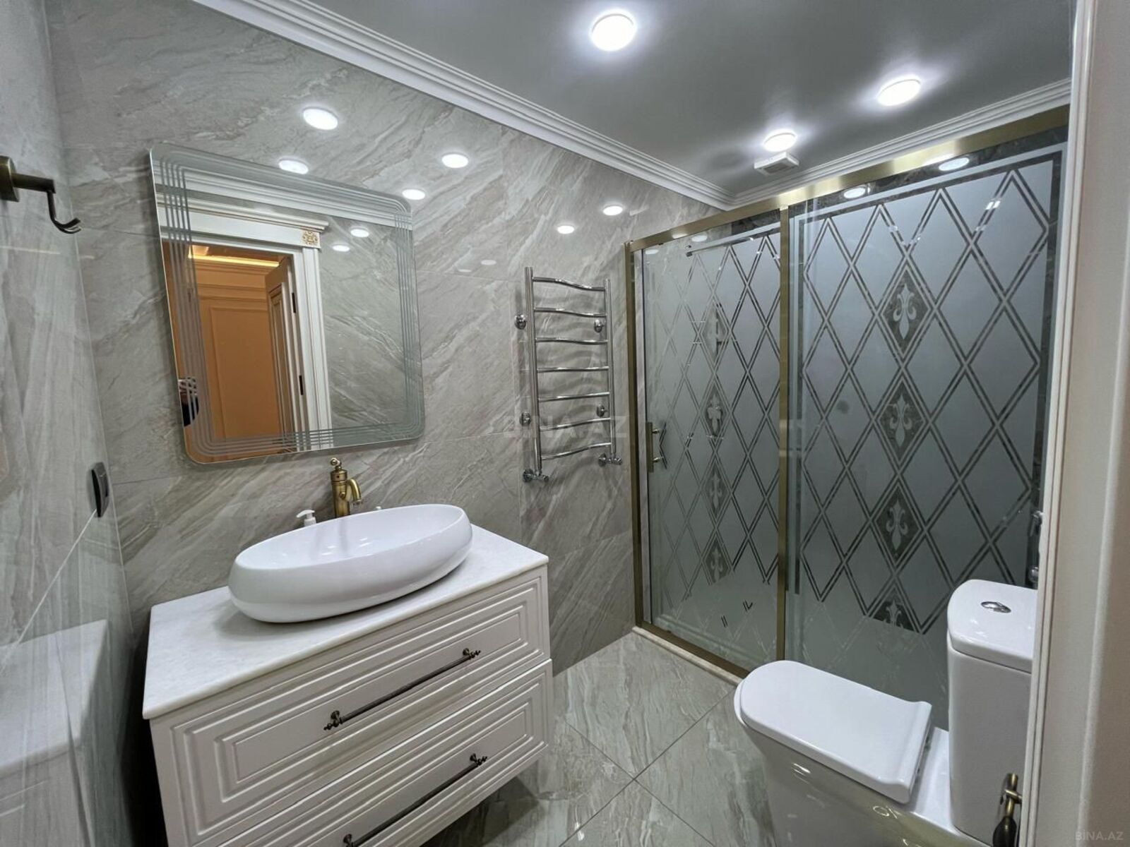 4 otaqlı yeni tikili - Elmlər Akademiyası m. - 180 m² (12)