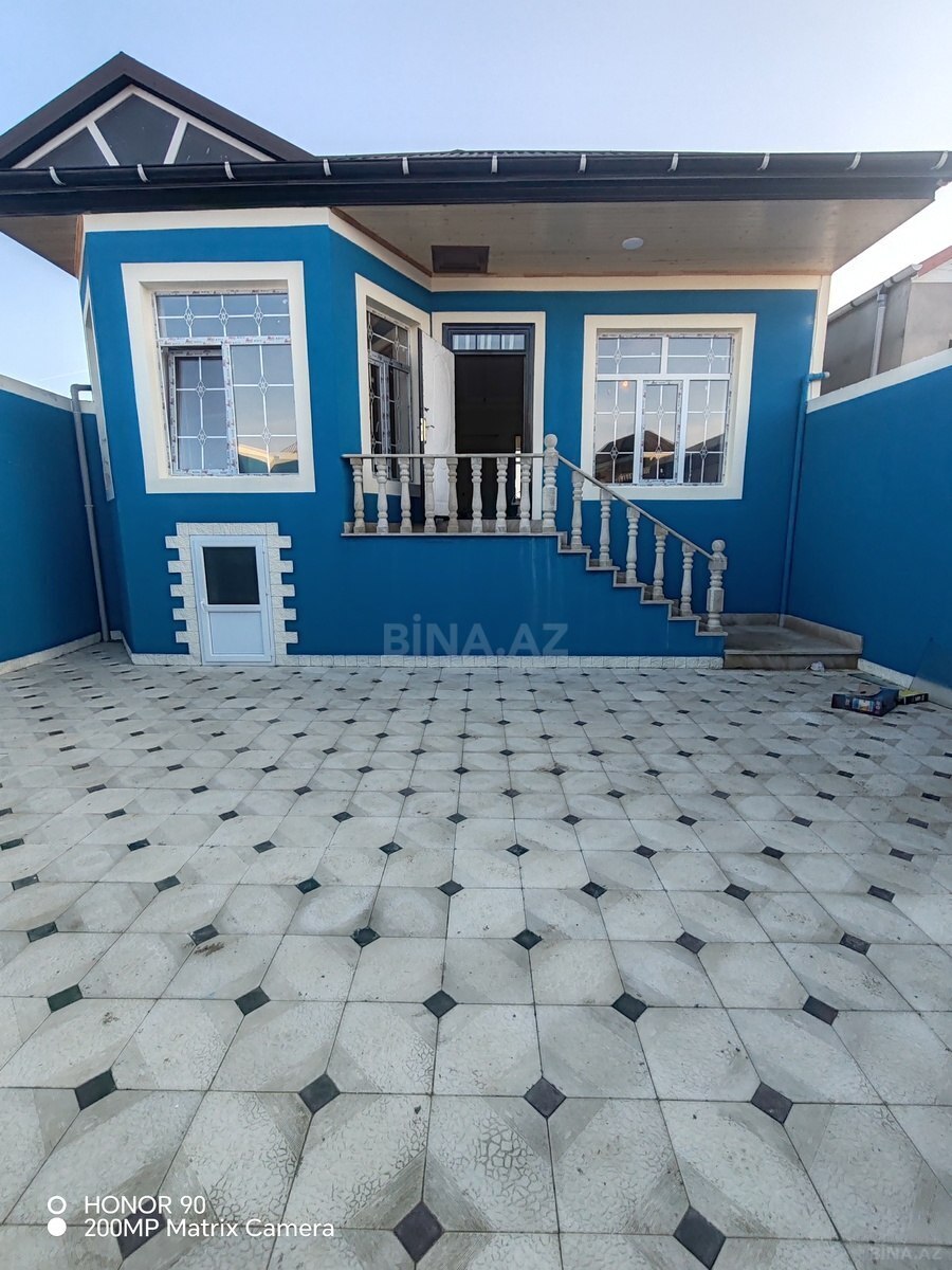 3 otaqlı həyət evi/bağ evi - Hövsan q. - 80 m² (1)