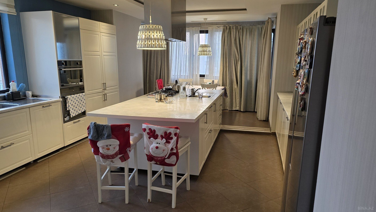 5 otaqlı yeni tikili - Şah İsmayıl Xətai m. - 240 m² (4)